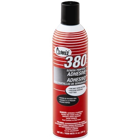 Camie Adhesive, White, 12 PK 380